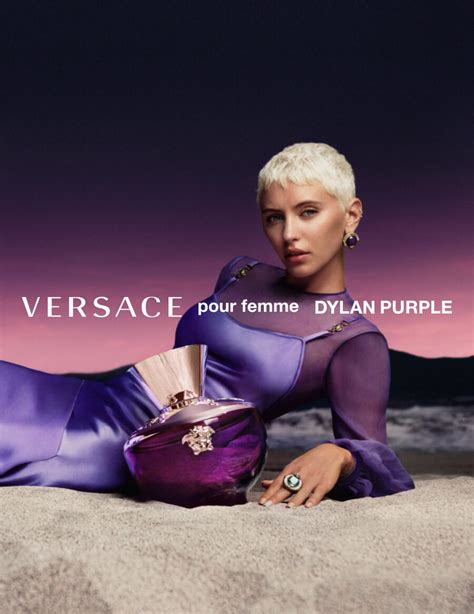 versace perfume commercial actress|versace dylan purple commercial model.